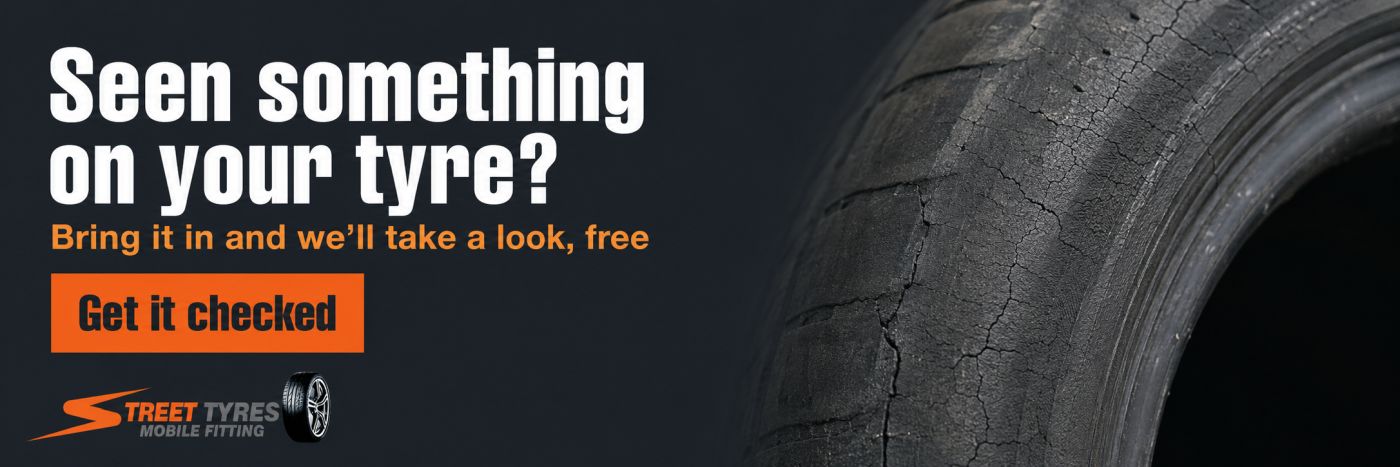 Free tyre inspection in Redhill for cracks, bulges and uneven wear