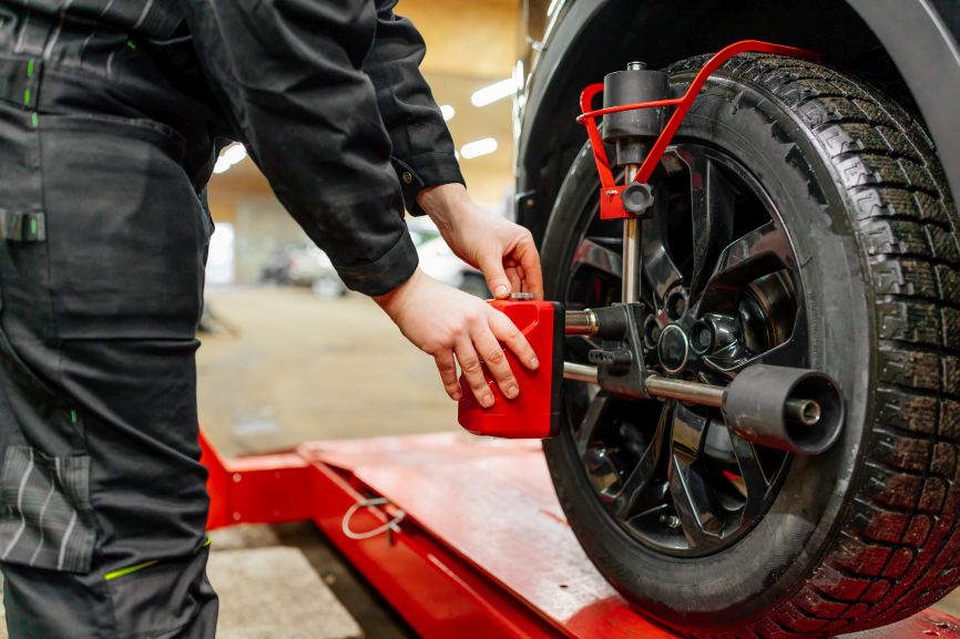 is wheel alignment the same as tracking during a wheel check