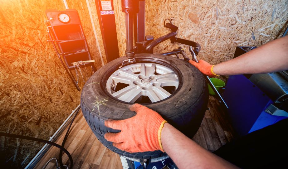 professional tyre puncture repair is safer than a roadside plug